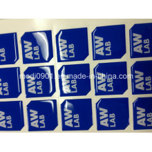 Epoxy Resin Dome Sticker Package Epoxy Clear Pegatinas Custom Manufacturer Vinyl Label